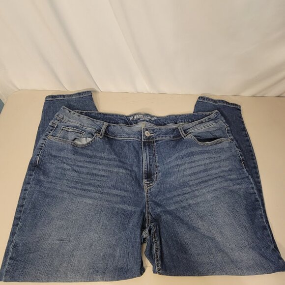 Maurice's M Jeans Size Mid Rise 24W PLUS Host Pick - Picture 1 of 6